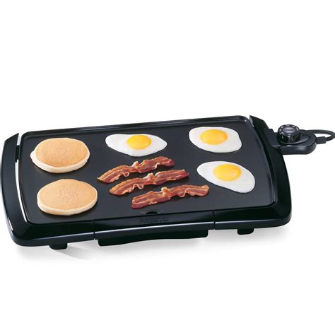 Electric griddle walmart - BLACK+DECKER 3-in-1 Waffle Maker & Indoor Grill/Griddle, Stainless Steel, G48TD. 877. Free shipping, arrives by Oct 12. Now $ 4499. $50.97. Black and Decker 3-in-1 Morning Meal Station Electric Waffle Maker Compact Grill in Black. Free shipping, arrives by Oct 6. $ 4480. BLACK+DECKER Rotating Waffle Maker with Dual Cooking Plates, Black, …